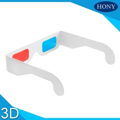 Ciano vermelho dos vidros populares do anaglyph 3d para livros PC/3D e os compartimentos 3D normais