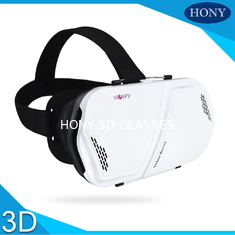 A circular polarizou o capacete da caixa dos auriculares da realidade virtual VR dos vidros 3D para Smartphone