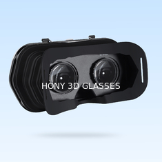 A circular polarizou o capacete da caixa dos auriculares da realidade virtual VR dos vidros 3D para Smartphone