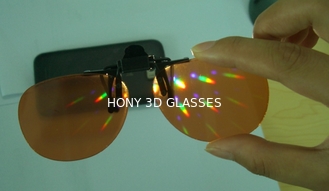 Materiais amigáveis personalizados de Eco das lentes grossas dos vidros dos fogos-de-artifício 3D