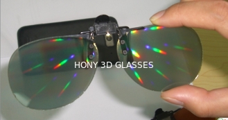 Os vidros brancos dos fogos-de-artifício do cinema 3D danificam a resistência 0.06mm Lense
