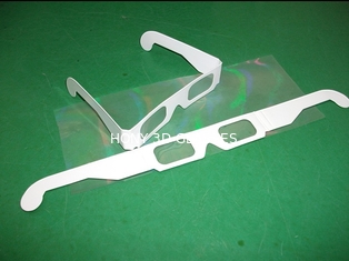 Lance o quadro plástico do papel dos vidros 4C CIS dos fogos-de-artifício 3D do estilo do grampo