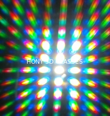 Papel de arte grosso bonito dos vidros dos fogos-de-artifício das lentes 3D para o festival