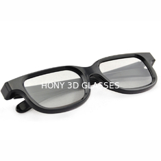 Cinema Glsses da cópia 3D do logotipo para o Eyewear 3D barato do quadro do preto do teatro de IMAX