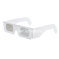 Os vidros do cartão 3D da planície do cinema de IMAX imprimem os vidros 3D descartáveis do logotipo