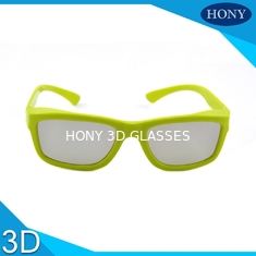 A circular passiva dos vidros consumívéis do cinema 3D polarizou o quadro macio do Eyewear