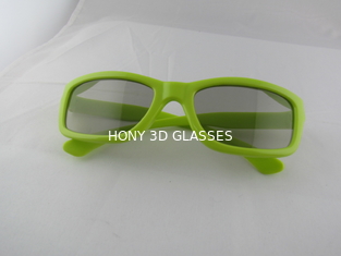 A circular passiva dos vidros consumívéis do cinema 3D polarizou o quadro macio do Eyewear