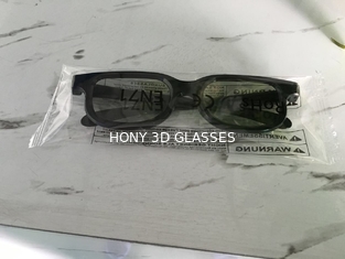 Os vidros 3D passivos caçoam vidros plásticos de um cinema 3d do Eyewear do uso do tempo