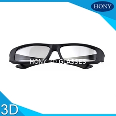 A circular universal do plástico polarizou o Eyewear passivo do cinema 3D dos vidros 3D
