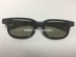 Os vidros 3D passivos caçoam vidros plásticos de um cinema 3d do Eyewear do uso do tempo