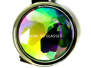 Quadro do PC dos vidros do caleidoscópio dos óculos de proteção Kg005 para o festival do feriado/música