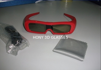 Mini vidros ativos universais do obturador 3D de USB, vidros da tevê de Panasonic 3D