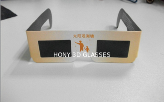 CE Eco-Amigável ROHS da eficiência elevada do Eyewear dos vidros do eclipse solar