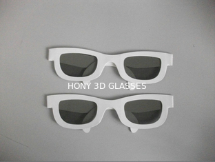 Papel descartável vidros 3D polarizados para a tevê