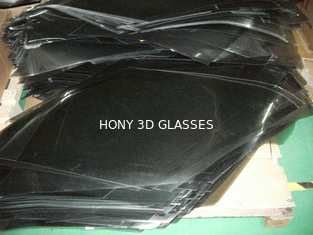 cor polarizada LCD do cinza do risco da substituição da folha do filme da lente dos vidros 3D anti