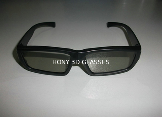 Os vidros 3D polarizados lineares de Imax com ABS enegrecem o quadro plástico