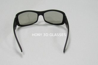 Os vidros 3D polarizados lineares de Imax com engrossam lentes no quadro plástico
