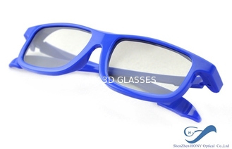 Vidros ativos do obturador do cinema de Reald 3D Masterimage, vidros azuis do plástico 3D
