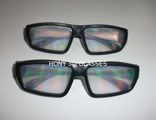 Dos vidros prismáticos dos fogos-de-artifício 3d do arco-íris FCC amigável RoHS do CE de Eco
