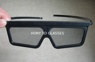 Plástico ABS moldura óculos 3D polarizados lineares / filme Eyewear