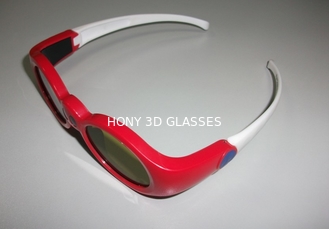 Eyewear ativo dos vidros 3D de Xpand do Anaglyph vermelho, vidros do obturador 3d para o PC