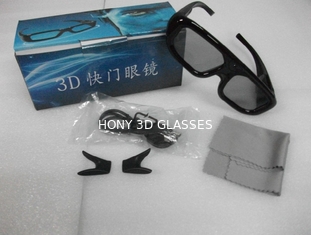 Adulto/Eyewear plástico para Home Theater, padrão vidros 3D ativos das crianças do FCC de Rohs