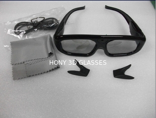 Adulto/Eyewear plástico para Home Theater, padrão vidros 3D ativos das crianças do FCC de Rohs