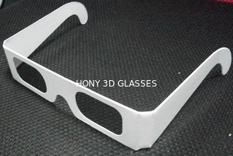 Vidros tridimensionais dos vidros do papel 3D do logotipo/cartão feito sob encomenda