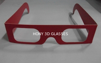 Vidros 3d cianos vermelhos da impressão feita sob encomenda duráveis com a lente da profundidade de Chromad
