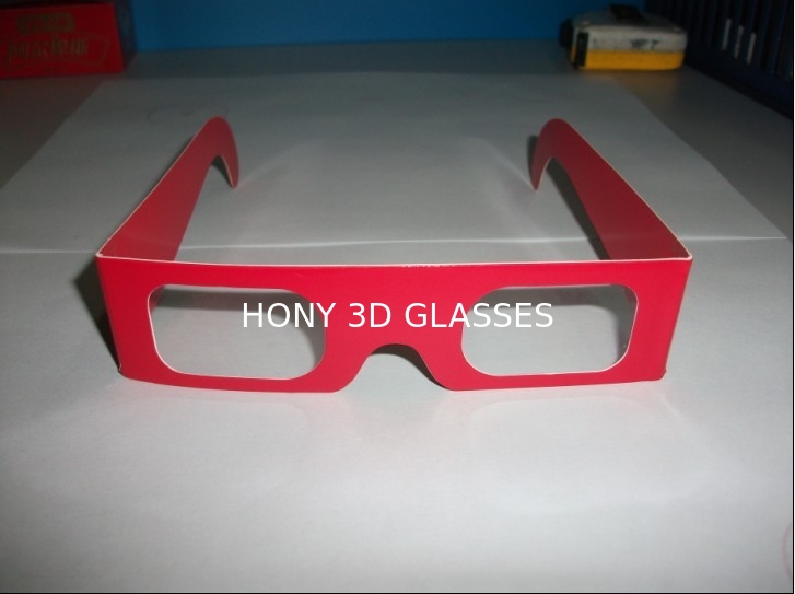 Vidros descartáveis para crianças, vidros do papel 3D de Xpand 3d do cartão