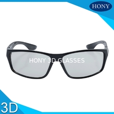 O logotipo imprimiu os vidros 3D polarizados circular para o sistema do cinema de Reald ou de Masterimage