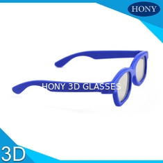 O cinema Reald 3D polarizou vidros para crianças, lente do quadro 0.19-0.38mm do ABS