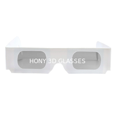 Os vidros do cartão 3D da planície do cinema de IMAX imprimem os vidros 3D descartáveis do logotipo