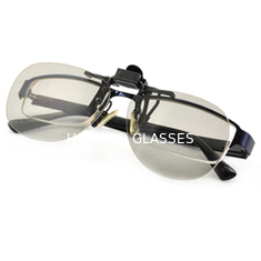 Grampeie em vidros de IMAX 3D para vidros lineares passivos do polarizador 3D dos vidros da miopia