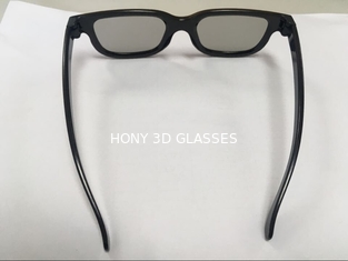 A circular plástica reusável polarizou os vidros 3D para o cinema com a anti lente do risco