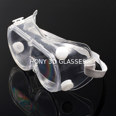 180 graus médico que veem óculos de proteção da proteção ocular do PVC