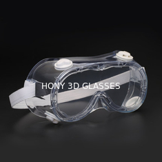 180 graus médico que veem óculos de proteção da proteção ocular do PVC