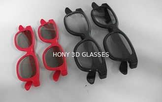 A circular plástica feita sob encomenda polarizou vidros de Reald 3D para crianças ou adulto