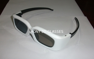 Vidros ativos do obturador 3D com vidros prontos do projetor do DLP ligam/3D do DLP