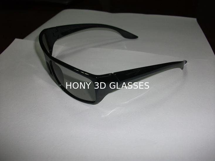 A circular plástica do PC passivo polarizou vidros de 3D 4D 5D 6D para a tevê do LG 3D